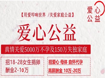 嵩县捐卵助孕生子 爱心志愿者招募